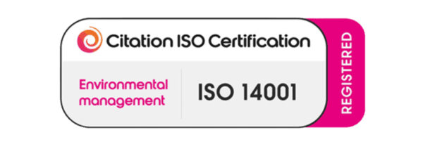 Citation ISO 14001 Environmental Management certification