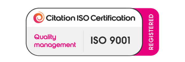 Citation ISO 9001 Quality Management certification