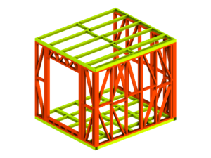 3.3 x 2.9m Extension Frame (Single-Storey)