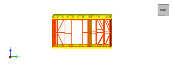 4.8 x 2.5m Garden Room Frame (With Canopy) - Image 9