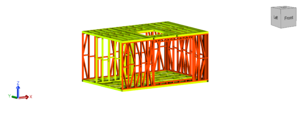 5.4 x 3.8m Extension Frame (Single-Storey)
