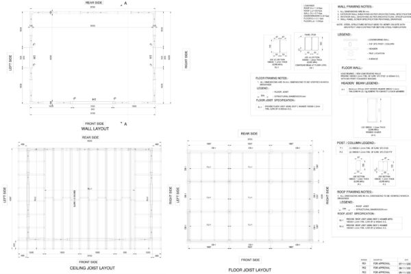 5.7 x 4.2m Garden Room Frame (With Canopy) - Image 8
