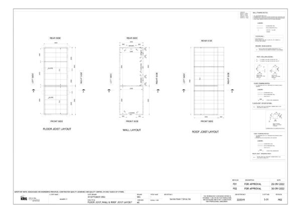 7 x 2.5m Garden Room Frame (With Canopy) - Image 8
