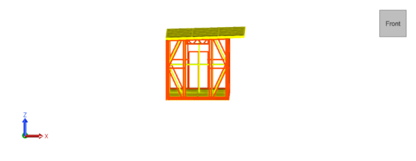7 x 2.5m Garden Room Frame (With Canopy) - Image 5