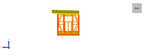 7 x 2.5m Garden Room Frame (With Canopy) - Image 3