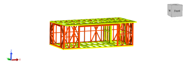 7.5 x 3.5m Garden Room Frame (With Canopy)