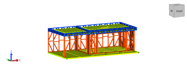8 x 4m Garden Room Frame (With Canopy)