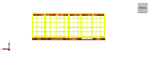 9.6 x 3.3m Garden Room Frame (No Canopy) - Image 7