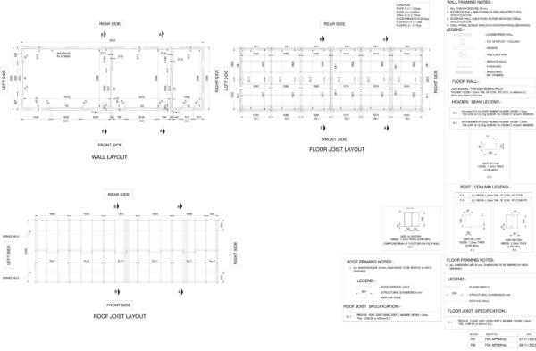 9.6 x 3.3m Garden Room Frame (No Canopy) - Image 8
