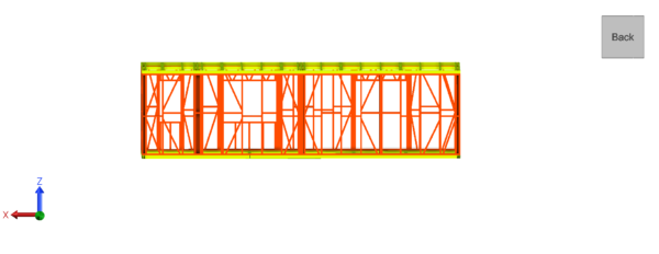 9.6 x 3.3m Garden Room Frame (No Canopy) - Image 4