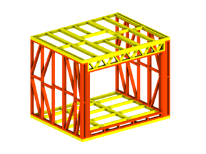 3.7 x 2.9m Extension Frame (Single-Storey)