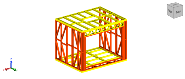 3.7 x 2.9m Extension Frame (Single-Storey)