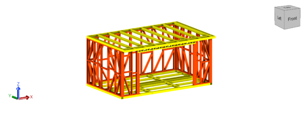 5 x 3m Garden Room Frame (With Canopy)