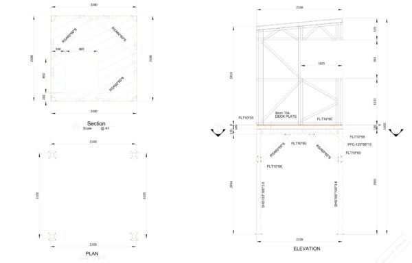 5.3m Media Tower Frame - Image 9