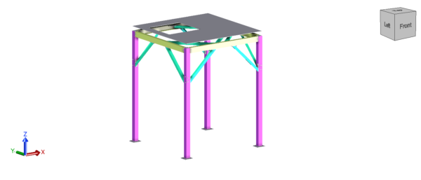5.3m Media Tower Frame - Image 2