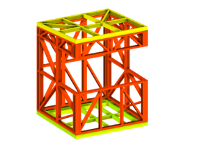 5.3m Media Tower Frame