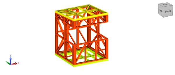 5.3m Media Tower Frame