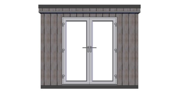 3 x 2m Garden Room Frame (With Canopy) - Image 3