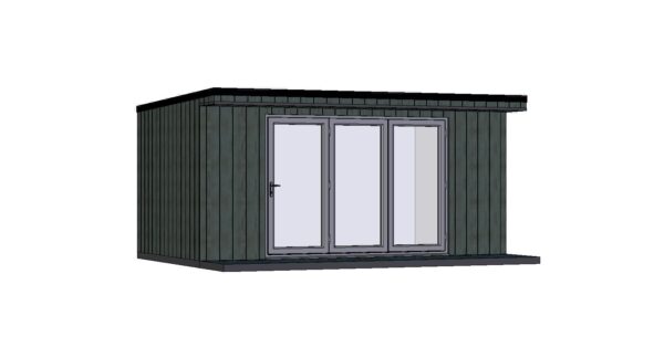 5 x 3m Garden Room Frame (With Canopy & Decking) - Image 2