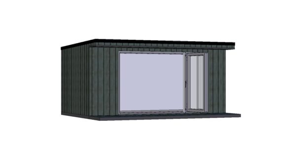 5 x 3m Garden Room Frame (With Canopy & Decking) - Image 4