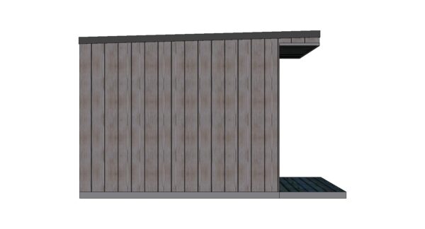 5 x 3m Garden Room Frame (With Canopy & Decking) - Image 6