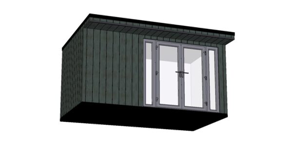 4.8 x 2.5m Garden Room Frame (With Canopy) - Image 4